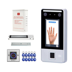 Sistema de control de acceso biométrico de alta calidad con reconocimiento facial Palmvein Característica de reinicio de logotipo personalizable