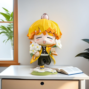 オリジナルポップマートキメツのヤイバ生花シリーズPVCフィギュア日本アニメーションソースブラインドボックス家庭用装飾コレクション - Product Image 2
