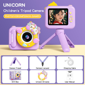 Venta directa de fábrica, juguete de cámara Panda personalizado para niños, cámara instantánea Digital de dibujos animados para niños, juguetes transfronterizos. - Product Image 2