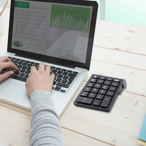 Teclado numérico inalámbrico portátil de 2,4 GHz para Contabilidad Financiera, teclado numérico, 22 teclas, teclado numérico para ordenador portátil, PC de escritorio - Product Image 6
