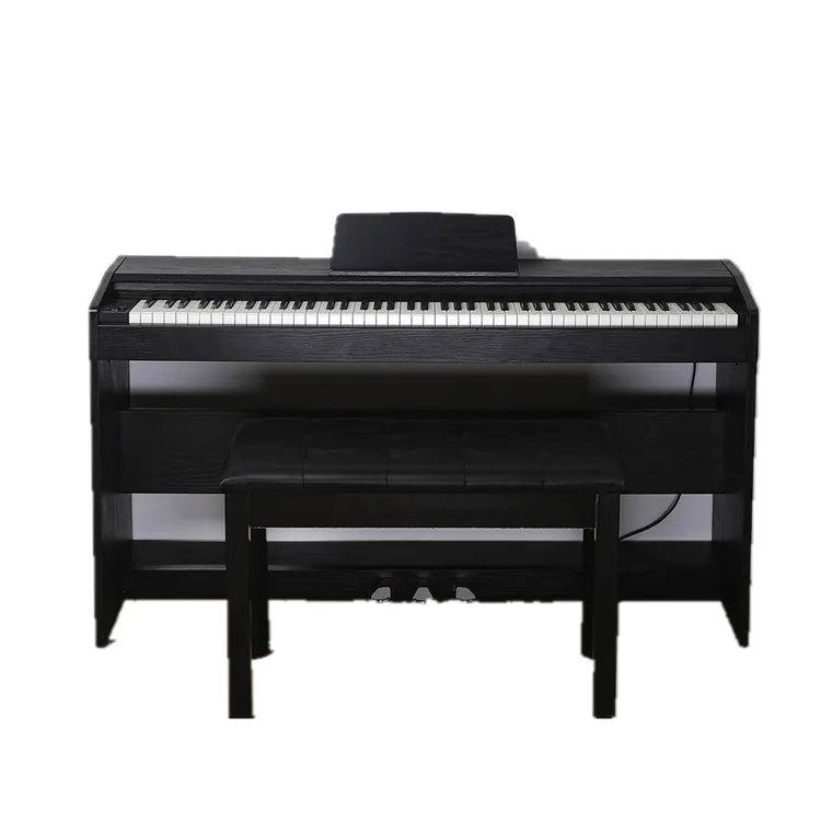 電気デジタルピアノ88キーボード黒標準タッチピアノ中国製
