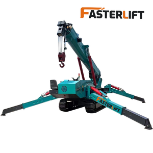 Ali 5ton 10ton 12ton Kapazität Hubhöhe langer Ausleger Spinnen lift CE-geprüfter Spinnen kran - Product Image 1