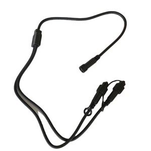 &quot;Y&quot; Cable for Christmas Light Connecting <strong>One</strong> Way <strong>Input</strong> <strong>Two</strong> Way <strong>Output</strong> Extension Plug