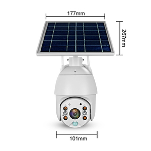 Losafe 1080P Wifi telecamera di sicurezza per esterni 4G di energia solare di visione notturna Wireless CCTV integrato microfono a due vie sensore Audio CMOS - Product Image 6