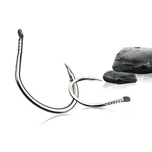 Funadaiko 8064 1/0 6/0 móc đơn móc số lượng lớn phụ kiện câu cá Móc Câu Cá mặt đất bằng tay - Product Image 2