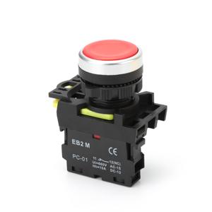 Factory Price <strong>LA115</strong> Momentary Push Button <strong>Switch</strong> 22mm IP65 Round Flat Head Plastic Latching Push Button <strong>Switches</strong> Without Light - Product Image 6