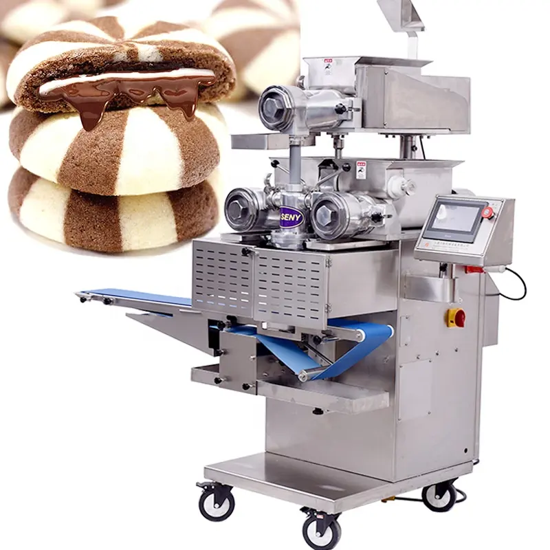 आर्थिक गर्म बिक्री वाणिज्यिक व्यापार कुकी निर्माता कुकी Encrusting मशीन