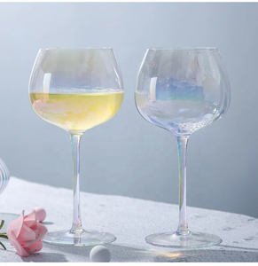 Vasos De Cristal Copas De <strong>Vino</strong> Hot <strong>Wine</strong> Testing Glass <strong>Wine</strong> Colored Glasses Rainbow Iridescent <strong>Wine</strong> Glass Set of Crystal Cups