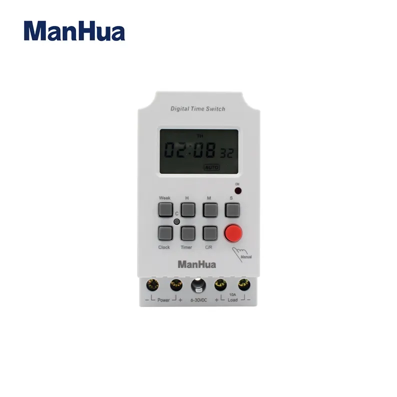 Manhua MT316S-G 12v dc 15A Digital Timer switch Ananlogue