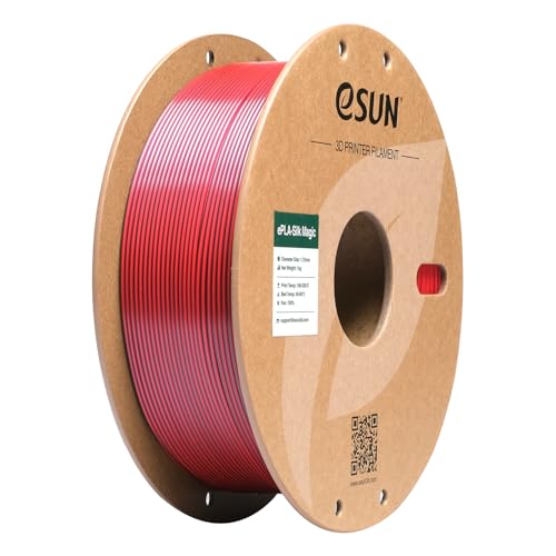 Seda de doble color pla-negro rojo