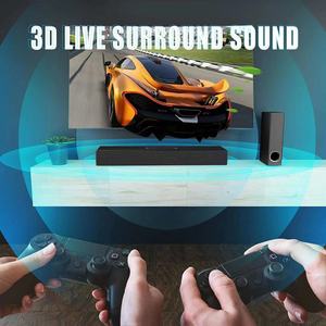 Nueva llegada portátil 100W inalámbrico para altavoz Bluetooth con Bass Home Theater Soundbar Subwoofer con fuente de alimentación de CC remota - Product Image 3