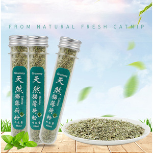 Hierba gatera Natural fresca para gatos, ayuda a la digestión, refrescar el aliento, calmar las experiencias de los gatos - Product Image 6
