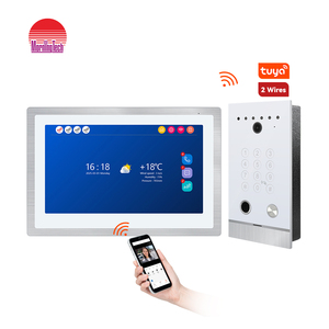 Modern Indoor Monitor <strong>2</strong> <strong>Way</strong> Video Door Phone Video Ip <strong>Intercom</strong> Kit <strong>System</strong> <strong>Wired</strong> <strong>Intercom</strong> for Home Video Door Phone - Product Image 1