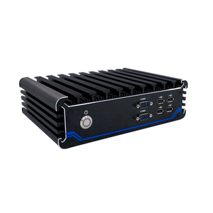6th or 7th Generation Core <strong>I3</strong>/<strong>i5</strong>/<strong>i7</strong> Max. Support 16G Fanless Industrial <strong>Computer</strong> Support 2 LAN 6 COM <strong>Embedded</strong> Industrial PC - Product Image 2