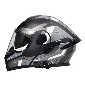 Новый высококачественный мотоциклетный шлем открытого типа с двойным визором, сертифицированный DOT, из ABS-пластика, для мотокросса, AD NB800 - Product Image 3