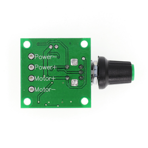 PWM DC Motor drehzahl regler 1,8 V 3V 5V 6V 12V 2A Drehzahl schalter Funktion 1803BK - Product Image 4