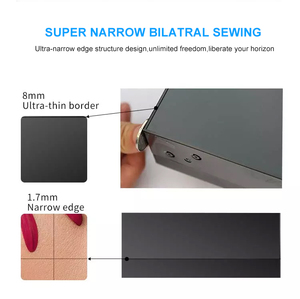 Havaalanı/metroda fuar kullanımı için 4K 46 inç LCD ekran Video duvar ekleme ekranı 3X3 2X2 reklam LED Panel esnek - Product Image 4