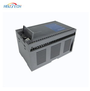 Kit de controlador lógico programable (PLC) de entrada, controlador inteligente de automatización Industrial, entrada de, salida de relé DC24V RS485 * 2