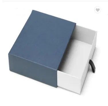 HENGXING toptan lüks sert kağıt hediye kutusu özel logo baskılı sürgülü kağıt çekmece kutusu kozmetik ambalaj kutusu