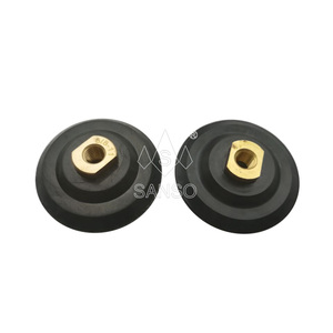 Rubber Back <strong>up</strong> Holder Backing Plate with M14 or 5/8&quot;-11 Thread for Hook and Loop Polishing <strong>Pads</strong> - Product Image 5