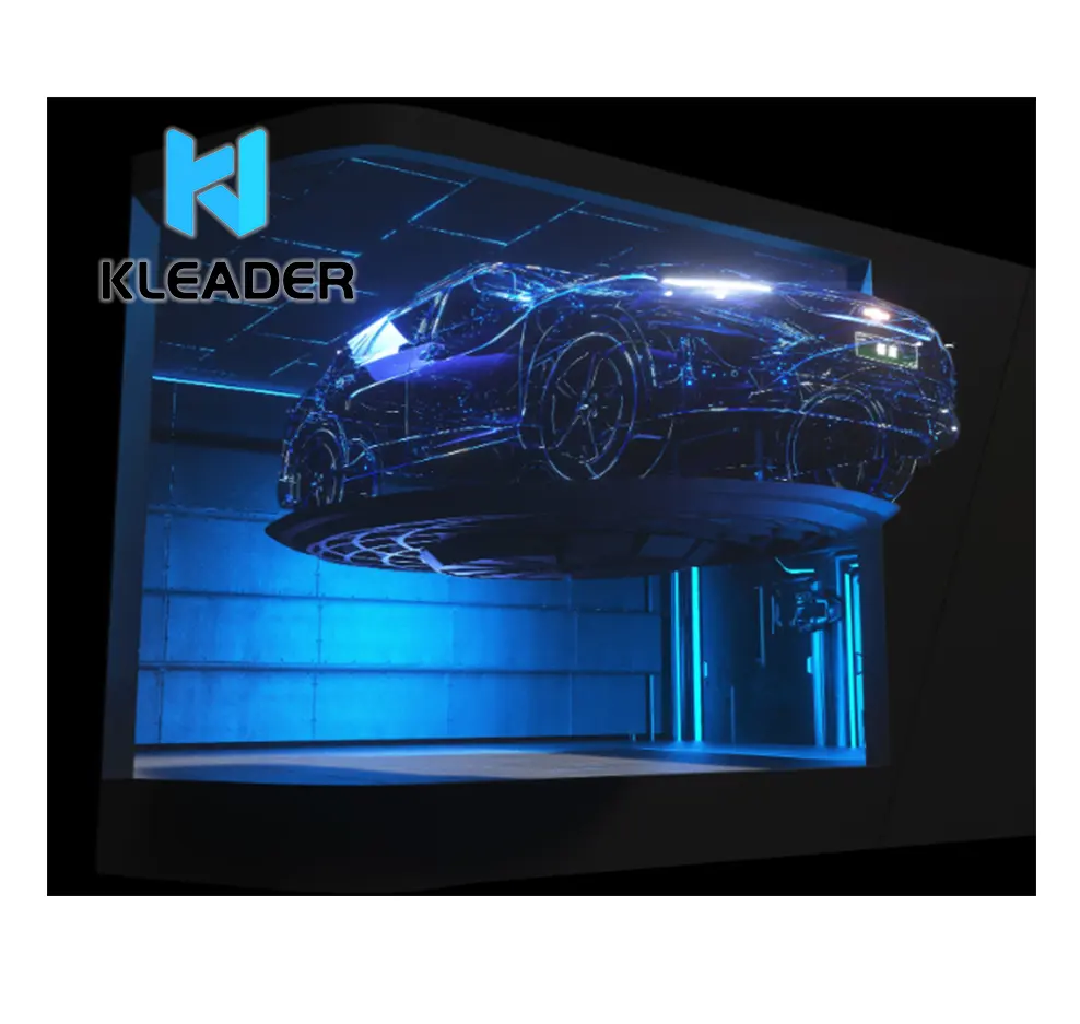 Naked eye 3D video animation movie film content advertising for interactive customization holographic projection