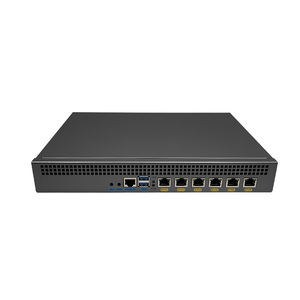 YCTipc PFsense Ubuntu Gateway Firewall Router Core I3 I5 I7 6 Ethernet Ports <strong>Network</strong> Mini Server PC 1U Industrial Mini <strong>Computer</strong> - Product Image 1