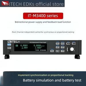 ITECH alimentatore a corrente continua programmabile bidirezionale IT-M3413 test batteria ITM3423/3433 - Product Image 2