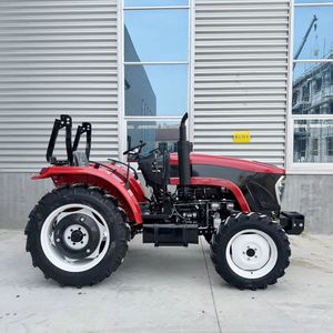 热卖100马力2025定制工厂拖拉机新型4WD轮式农用拖拉机，具有关键4x4功能 - Product Image 1