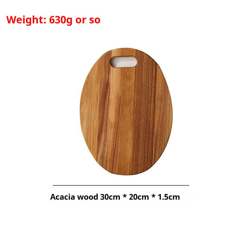 Acacia oval 30*20*1.5+630g