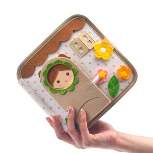 Explore a <strong>Little</strong> Girl's Day New Felt Early Education Board the Ultimate Smart Toy Experience - Product Image 1
