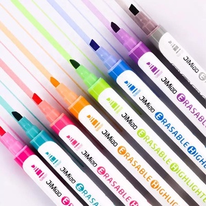 Erasable <strong>Highlighters</strong>, Double Head Smooth Writing <strong>Highlighters</strong>, <strong>Chisel</strong> Tip Assorted Colors High Lighter <strong>Markers</strong>