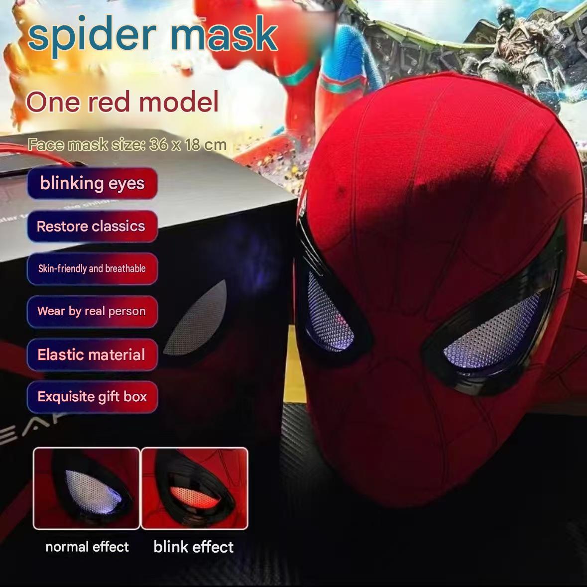 Red Electric Spider-Man Mask set A L096-W