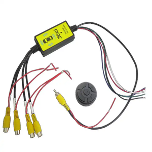 Cámara de punto ciego para coche de alta calidad, vídeo y control remoto inalámbrico, inteligente, 4 entradas, 1 salida, caja de interruptor de vídeo de marcha atrás para coche - Product Image 2