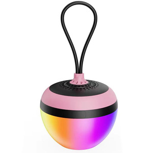 迷你造型蓝牙无线扬声器，带5w喇叭发光二极管灯TF型-C充电接口 - Product Image 2