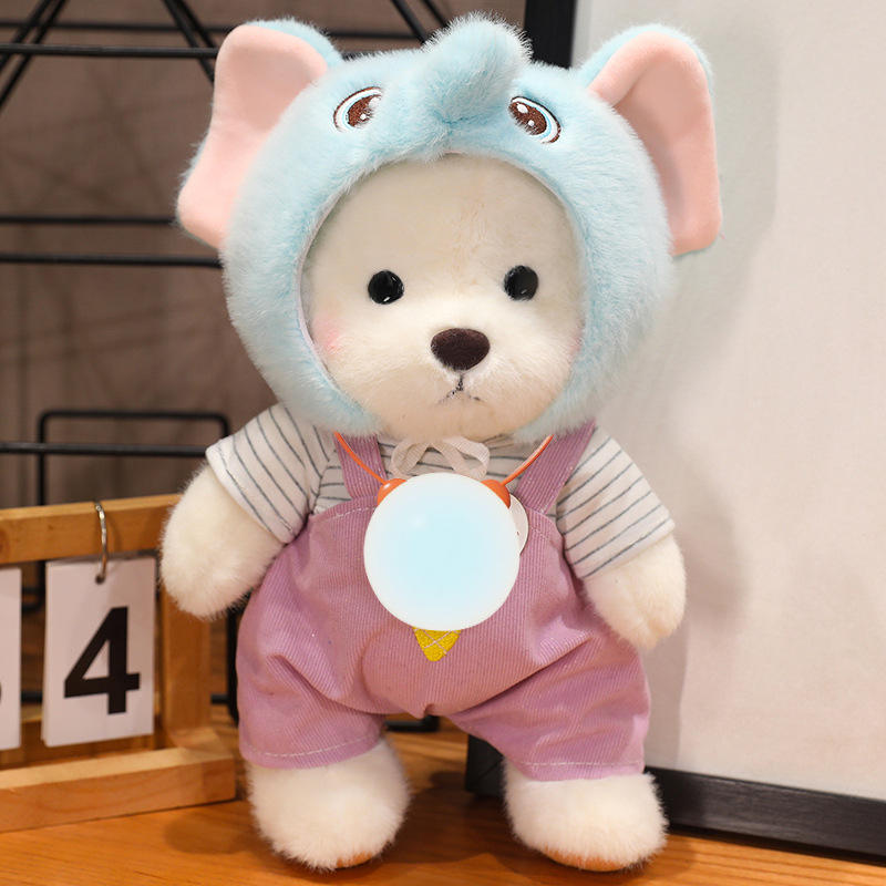 Elephant white bear ai-30cm joint bear