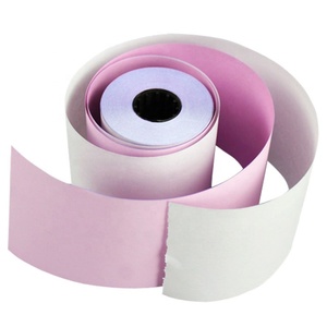 2 3 piezas personalizadas Multicolor copia sin carbón inyección de tinta láser Digital formas continuas Oficina NCR papel - Product Image 3