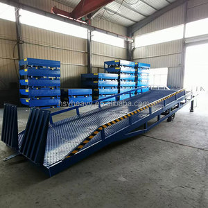 Venta directa de fábrica, rampas de carga, rampa de muelle de puente de embarque eléctrico móvil para carga de contenedores - Product Image 6