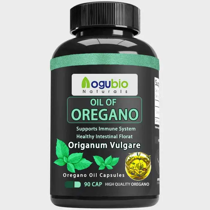 Capsules d'huile d'origan biologique d'approvisionnement d'usine Capsules molles d'huile d'origan de qualité alimentaire