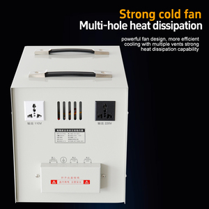SVC/TND 10kva 15kva 20kva 30kva銅サーボモーターAC自動電圧レギュレータスタビライザー - Product Image 4