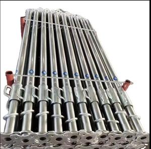 Galvanizado 1,6 m-3m/2,2-4,0 M Escalera de acero ajustable Sistema de apuntalamiento Jack para andamios de construcción Accesorios de metal telescópicos - Product Image 2