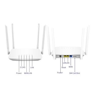 LTE Router + Wifi kết nối 4G router với 3 cổng RJ45 với khe cắm thẻ Sim, 300Mbps với ăng-ten Router không dây - Product Image 6
