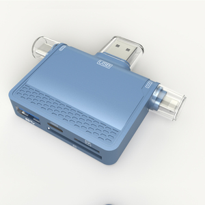便宜的USB Type-C/OTG读卡器/写入器USB 2.0 Type C Sd TF存储卡读卡器Type-C至TF Micro usb适配器 - Product Image 1