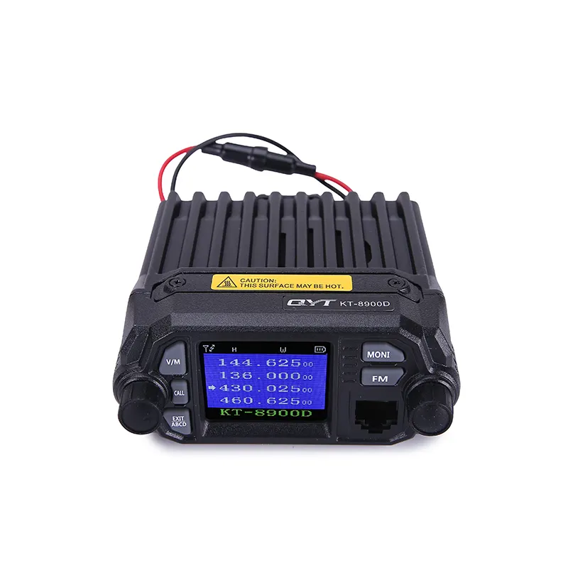 Mini Vhf Uhf Qyt KT-8900D 25W Fcc Ce Dual Band Long Range Mobiele Radio