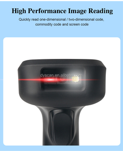 Escáner de código de barras 1D CCD inalámbrico 2,4G Bluetooth UPC EAN 13 escaneo automático para Android Windows iOS supermercado minorista - Product Image 2