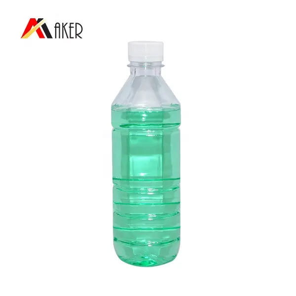 Custom size color 330ml 500ml clear PET mineral water bottle for juice water energy drink cheap plastic transparent water bottle