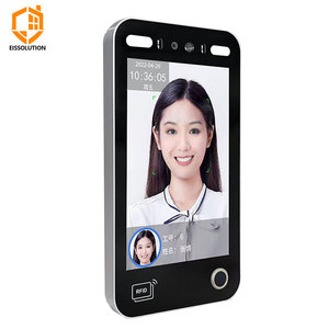 EISSolution Free Software 5 in 1 Cloud <strong>LInux</strong> 8-inch Touch Screen Biometric Access Control Attendance <strong>System</strong> AI Face Recognition - Product Image 2