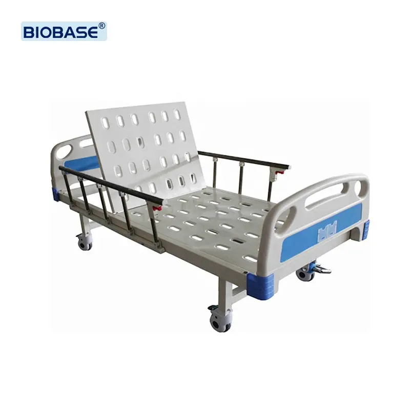 BIOBASEハンドコントロールマニュアルパンチングシングルクランク病院用ベッド価格医療用調整可能