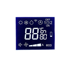 Módulos de pantalla LCD de control remoto con pantalla VA Negativo Pantallas de 7 segmentos segmentados