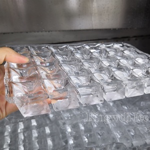 Industriale ice cube maker machine 2 ton con imballaggio e sistema di generatore - Product Image 4