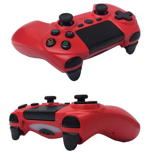 Kablosuz çift titreşim yükseltilmiş uzaktan Joystick kolu oyun denetleyicisi için Playstation 4 PS4 Gamepad konsolu oyun aksesuarları - Product Image 4